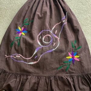 Cotton dress , made in Peru